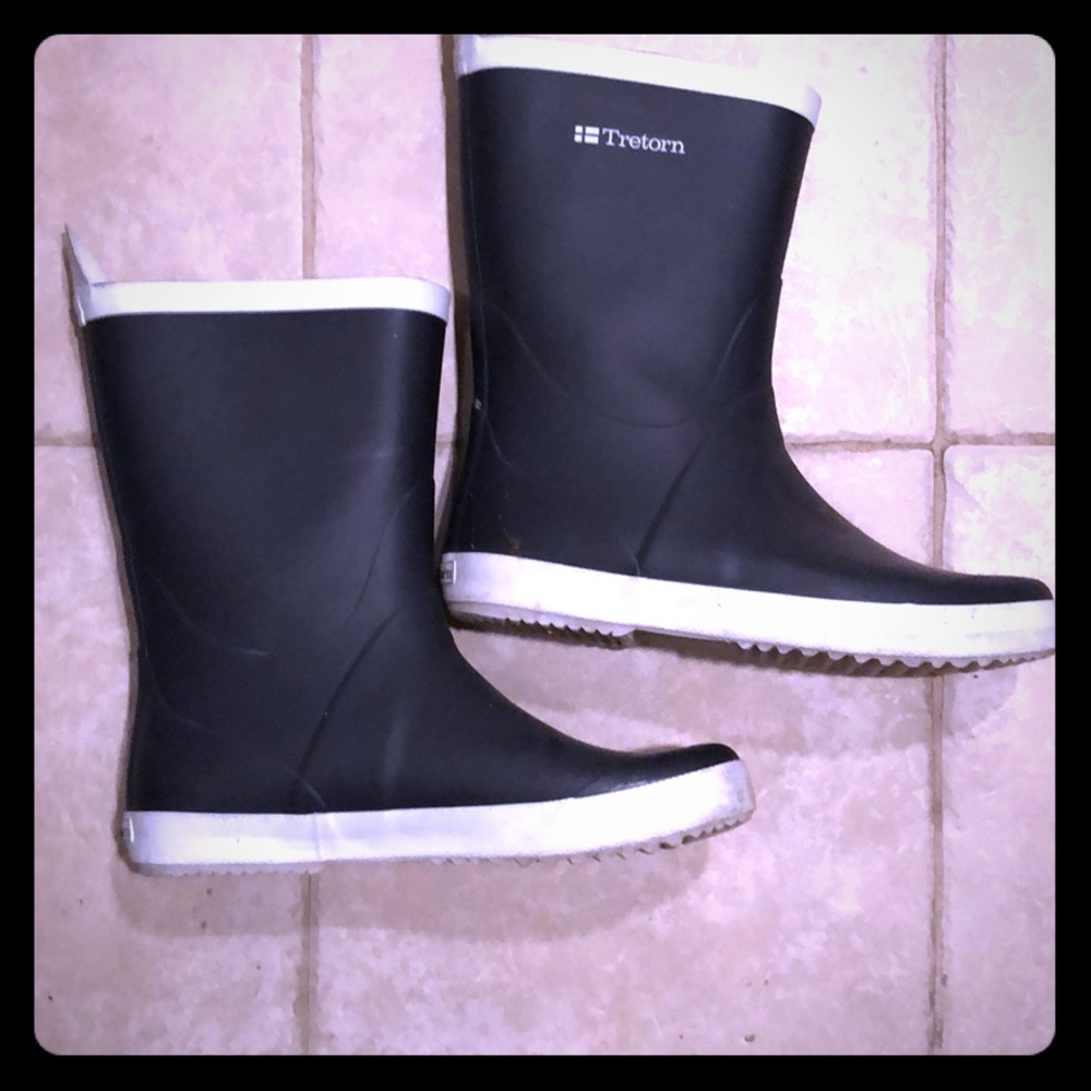 Tretorn wings rain boots size 42